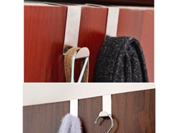 Conjunto De 6 Ganchos De Metal Em Aço Inoxidável Em Formato De Z Para Chaves, Lenços, Bolsas, Cozinha, Quarto, Guarda-roupa, Gaveta, Etc