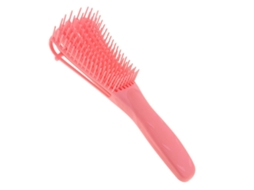 Pente Antiestático Para Desembaraçar E Pentear Cabelos Cacheados, Rosa Jinyubo Store