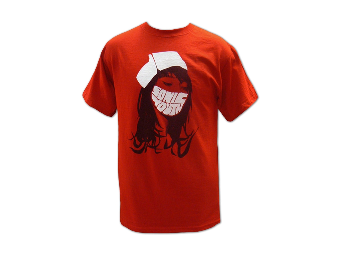 Sonic Youth Red Nurse T shirt ROCKINSTONE Unisex Adults Best Sellers Size:s