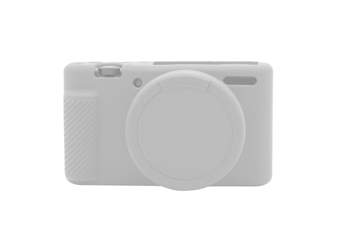 Caso Protetor de Silicone Macio para Sony Zv 1 Branco XIAOMOYU
