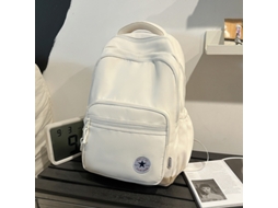 Laxiscreed Mochila Para Estudantes Com Ampla Capacidade, Leve E Resistente À Água