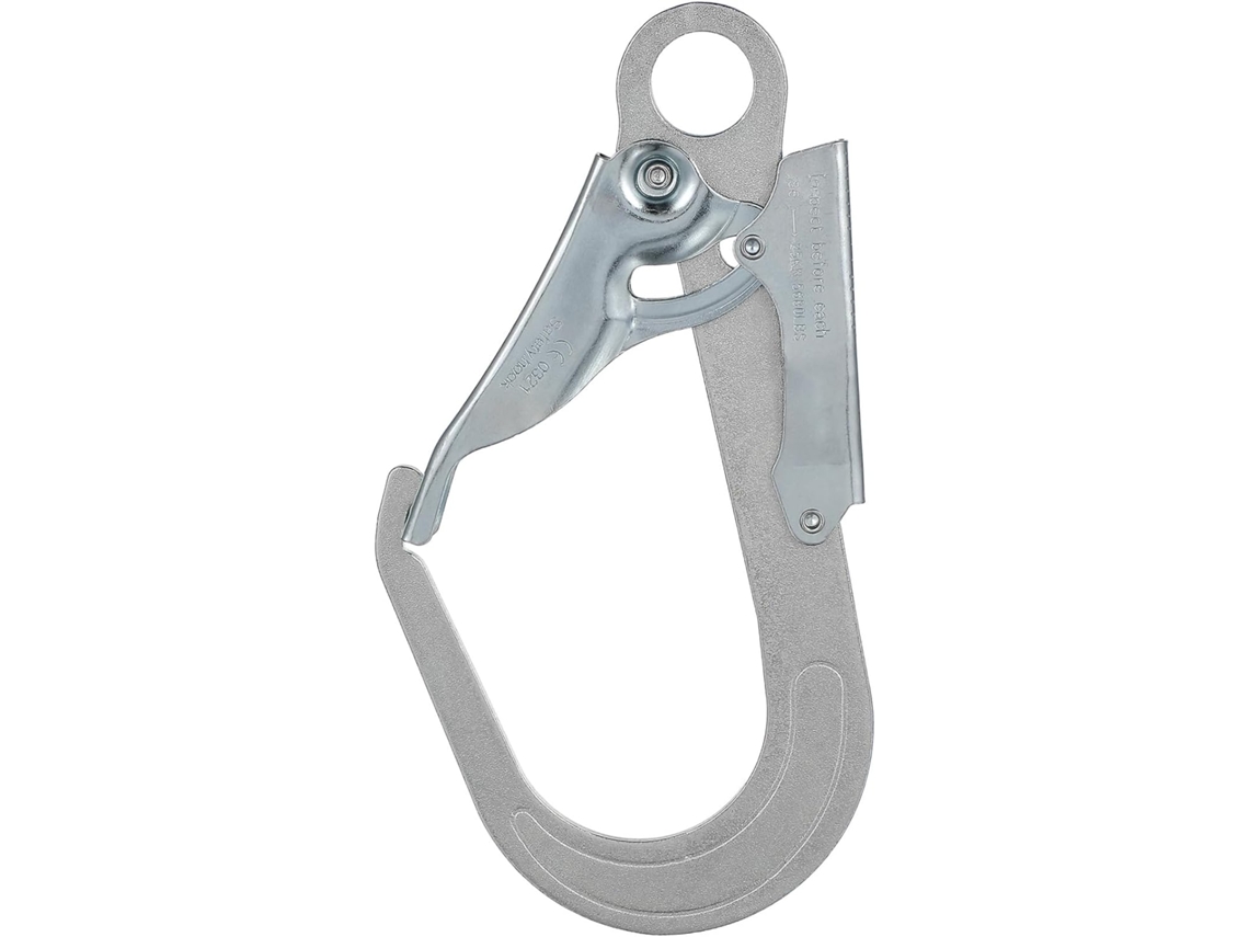 Gancho Grande Com Trava Automática Para Trabalhos Em Altura. Gancho De Segurança Forjado Com Design Portátil E Alta Resistência Para R Gokoco