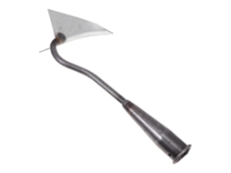 Enxada Triangular, 1 Peça, Ferro Galvanizado, Para Cavar E Capinar.