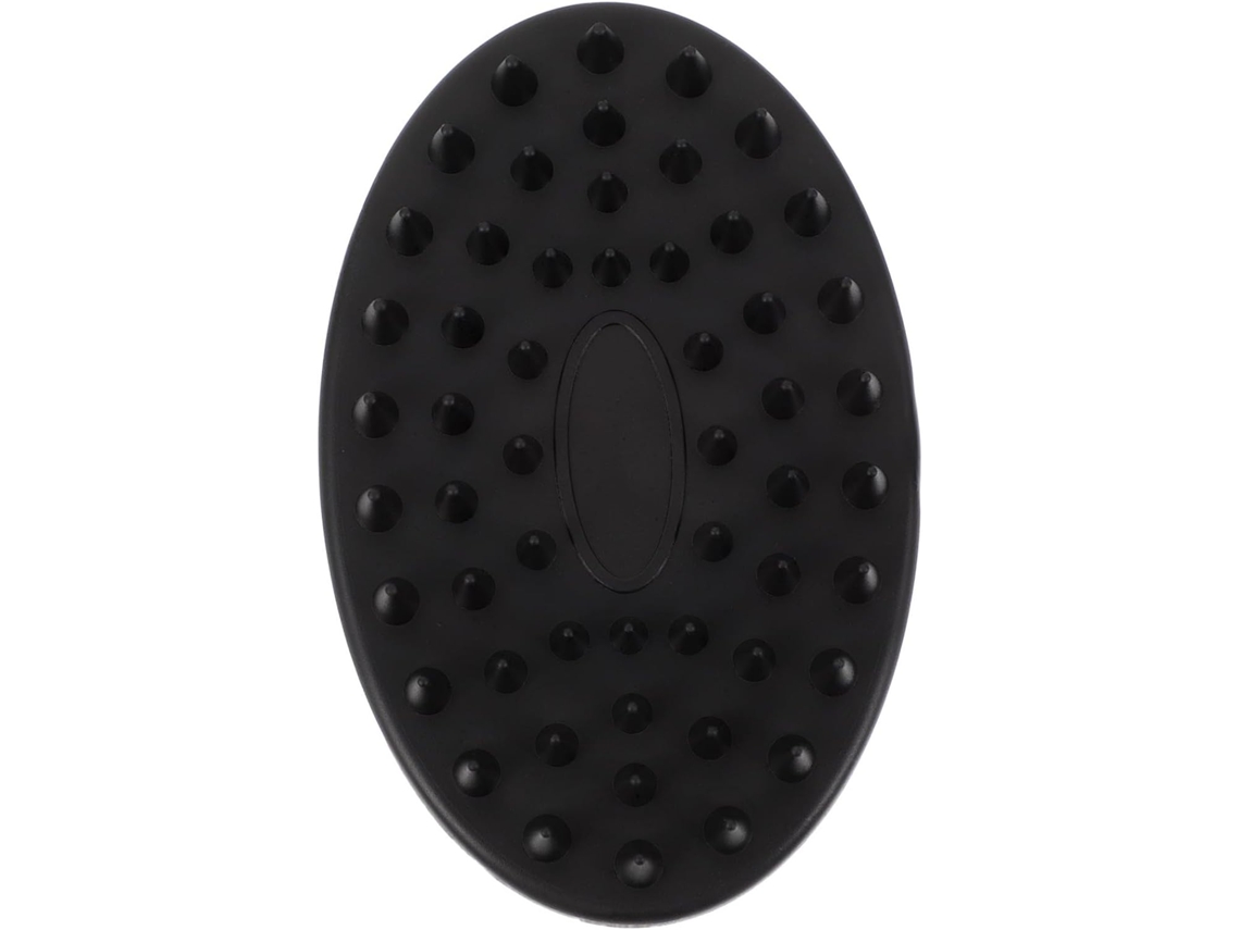 Escova De Banho Silicone Compacta Dupla Face Bestyash, Escova De Massagem Para Bebês, Preta, Para Banho E Massagem No