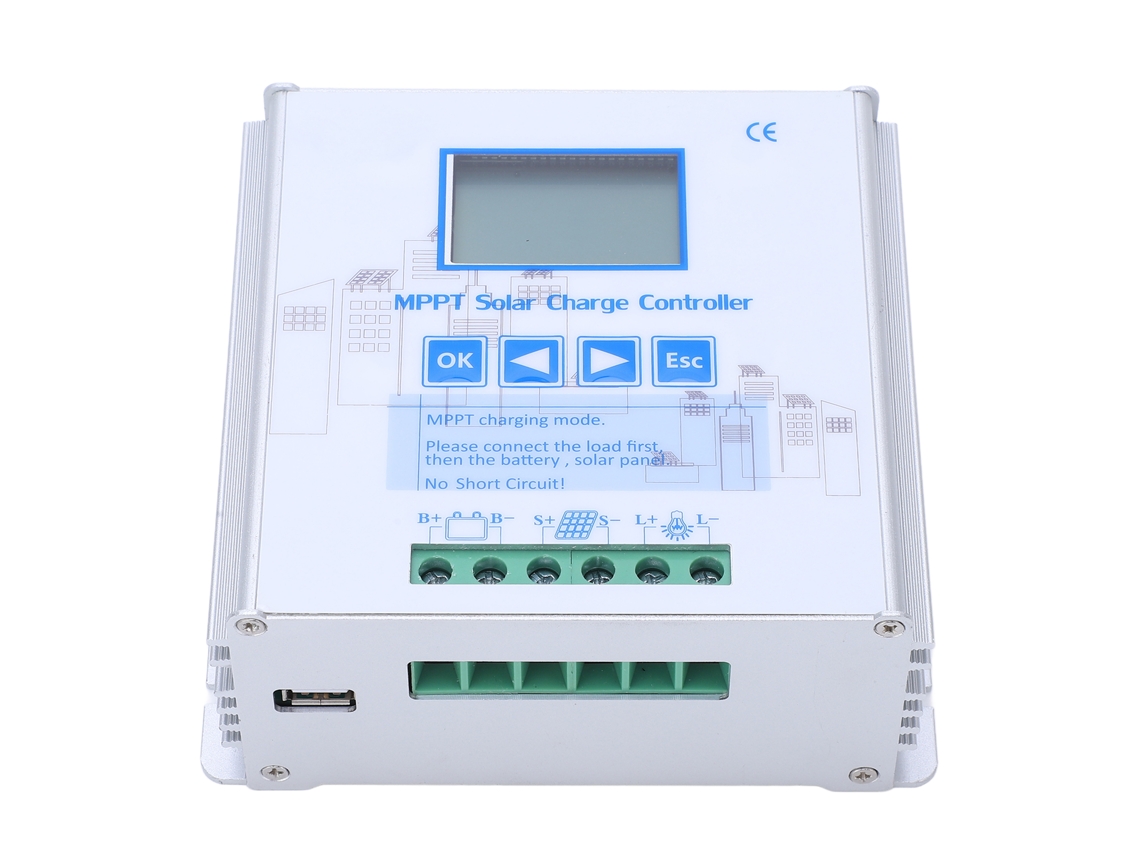 Controlador De Carga Solar Mppt Laxiscreed Com Proteção Contra Conexão Reversa E Carregamento Eficiente