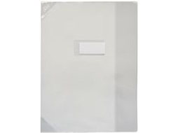Capas para cadernos Strong Line, A4, em PVC, transparentes, com aba larga, 210 x 297 mm, 50 peças (400006 Elba