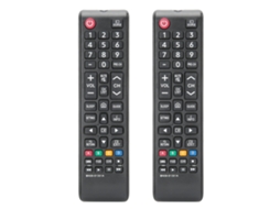 Aetheria 2pcs Controle Remoto Tv Universal Multifuncional Substituto para Samsung Bn59 01301a