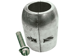 Ânodo Do Eixo de Fixação Galvanizado Prateado 60 Mmmartyr Anodes