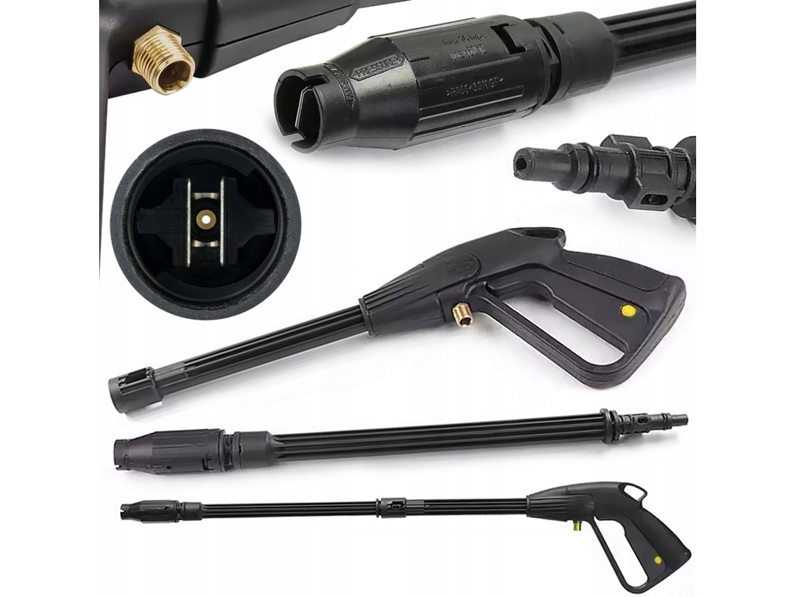 Pistola De Repuesto Para Hidrolimpiadora – Compatible Con Karcher K2-k7, Bosch, Lavor | Rosca M14 | Lanza 4 Cm