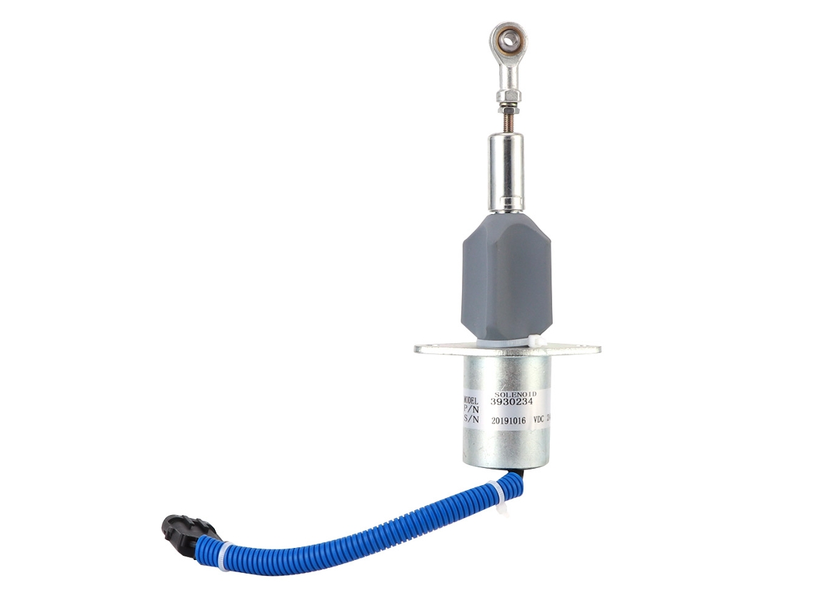 Válvula Solenoide De Parada Cummins 6.3ct8.3l/sa-4355-24 3930234 Dc 24v Acessórios Motor