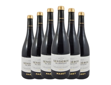 Vinho MASET Senderos de Montevico Garnacha Roja Rioja (0.75 L - 6 Unidades)
