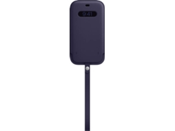 Bolsa em pele com MagSafe iPhone 12 Pro Max APPLE Violeta Profundo