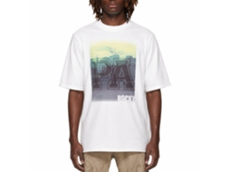 Rockinstone Rocky Movie Yeah White Adult T-shirt Size:s