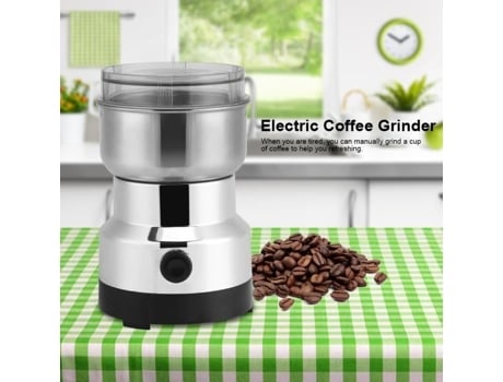 220V Moedor de Café Elétrico Triturador de Sementes de Linho Nozes Pimenta Especiarias Liquidificador HB018 -QNQ FAFEICY