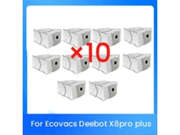 10 Sacos De Pó Para Acessórios Vassoura X8pro Plus Feitos Durar E Funcionar Bem