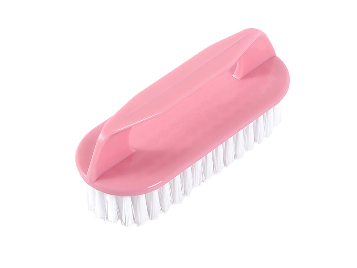 Baok-pincel De Limpeza Multifuncional Para Roupa E Sapatos Rosa