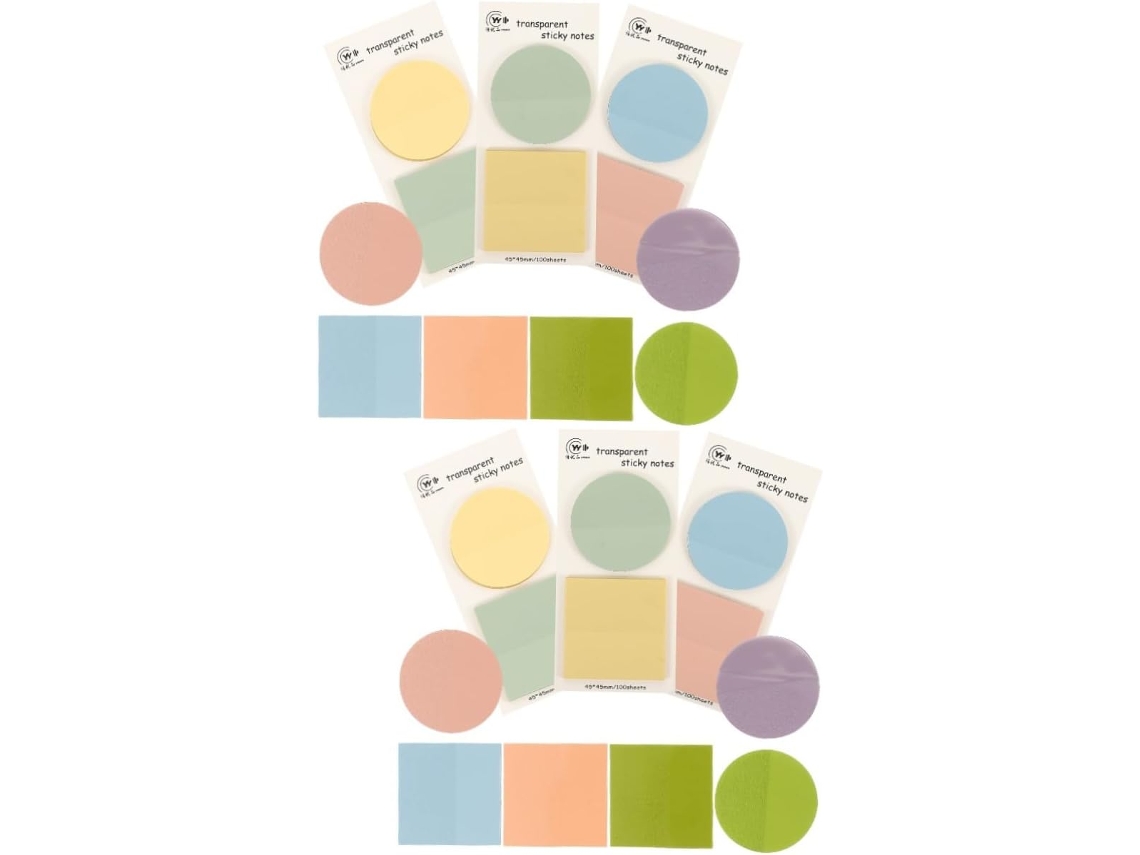 Conjunto de 12 peças para organização de ideias - Marcadores de texto, pastéis, bandejas ajustáveis, apagáveis e removíveis, com abas.