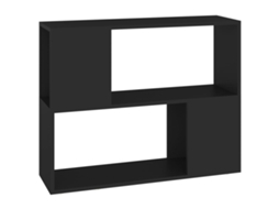 TV Móvel 80x24x63 cm Derivada da Madeira Preta MAISON EXCLUSIVE
