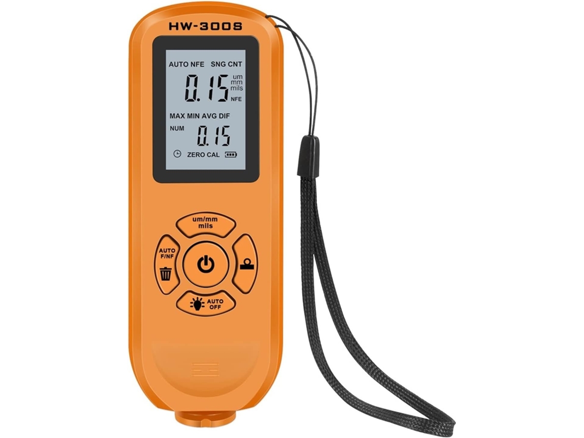 Medidor De Espessura Hw, 300s, Medidor Digital De Espessura Revestimento Pintura Automotiva