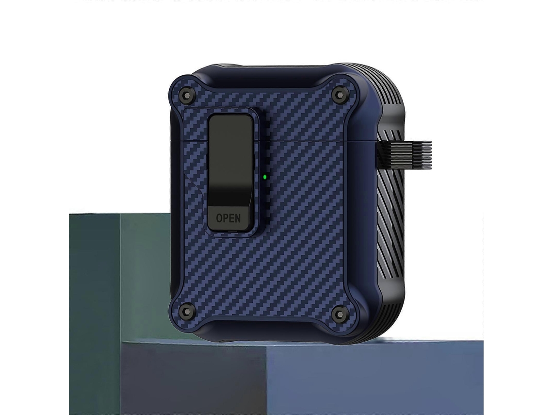 Camada protetora de fibra de carbono para fones de ouvido com interruptor magnético automático GIECY