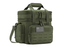Caixa De Almoço Tática, Bolsa Térmica, Design À Prova De Vazamentos, Verde Exército