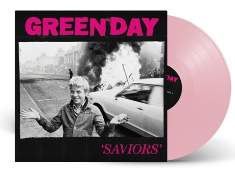 Green Day Saviors Vinil Rosa Claro Edição Limitada