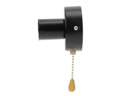 Interruptor De Corrente Em Aço Inoxidável Preto Para Abajur De Cabeceira, Fácil De Usar.