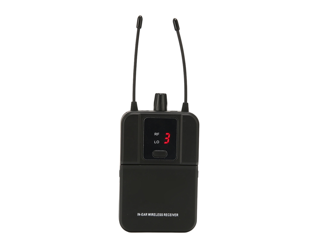Transmissor Bodypack Transmissor Uhf de Som com Cinto EOOCOO (sem Fio com Redução de Ruído)