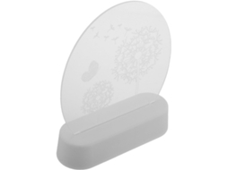 Luminária De Cabeceira Led Ciieeo Para Quarto, Luz Noturna Regulável,