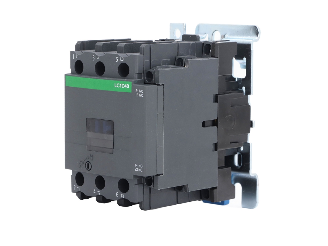 Contator Elétrico De Baixa Tensão Lc1d40: 40a, 380v, 1 Na/1 Nf, Bobina Ac48v