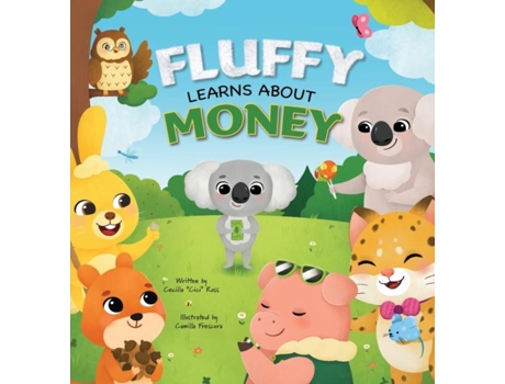 Livro Fluffy Learns About Money De Cecilia ", Cici" Et Al. (inglês)