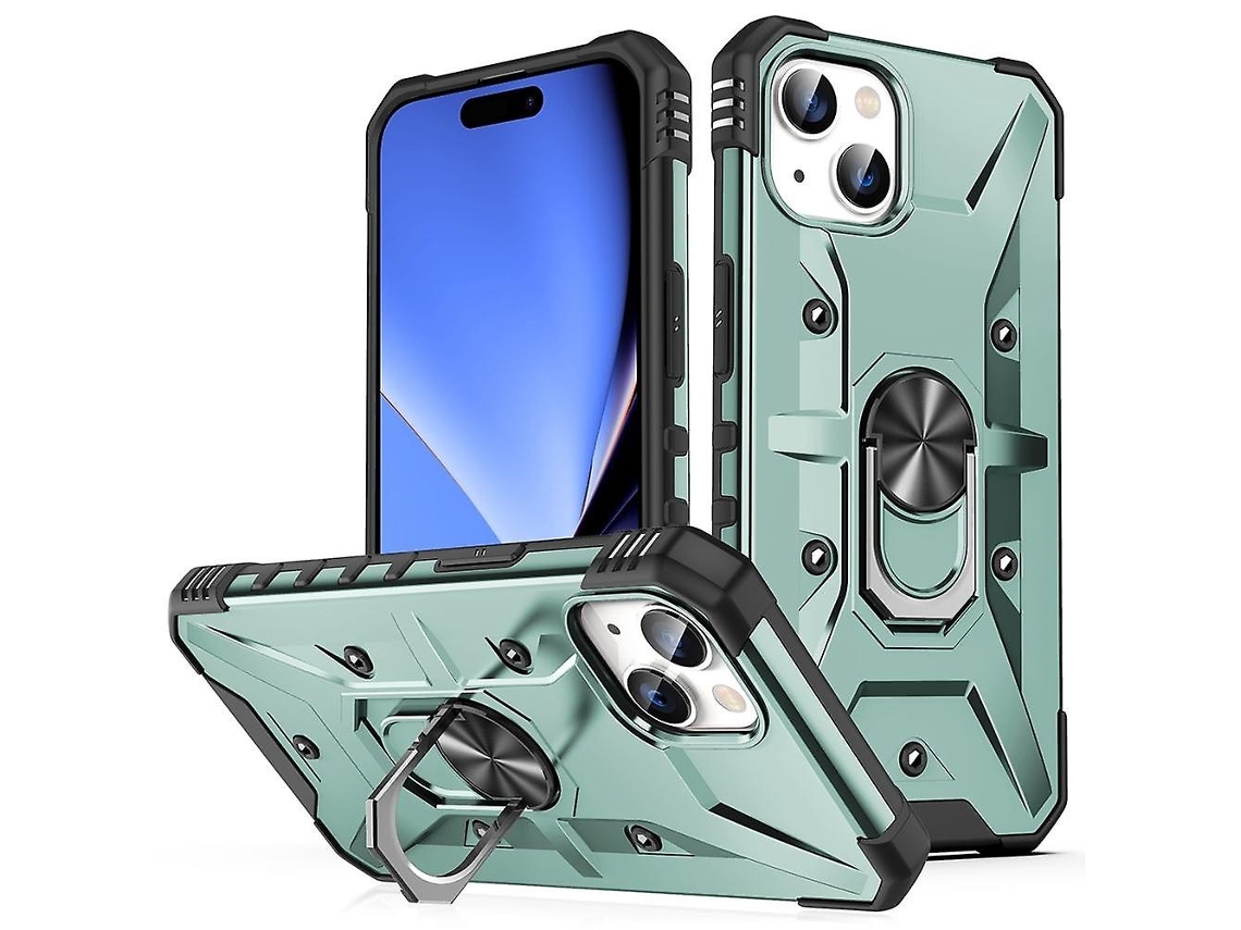 Capa Para Iphone 15 Plus Com Suporte De Anel