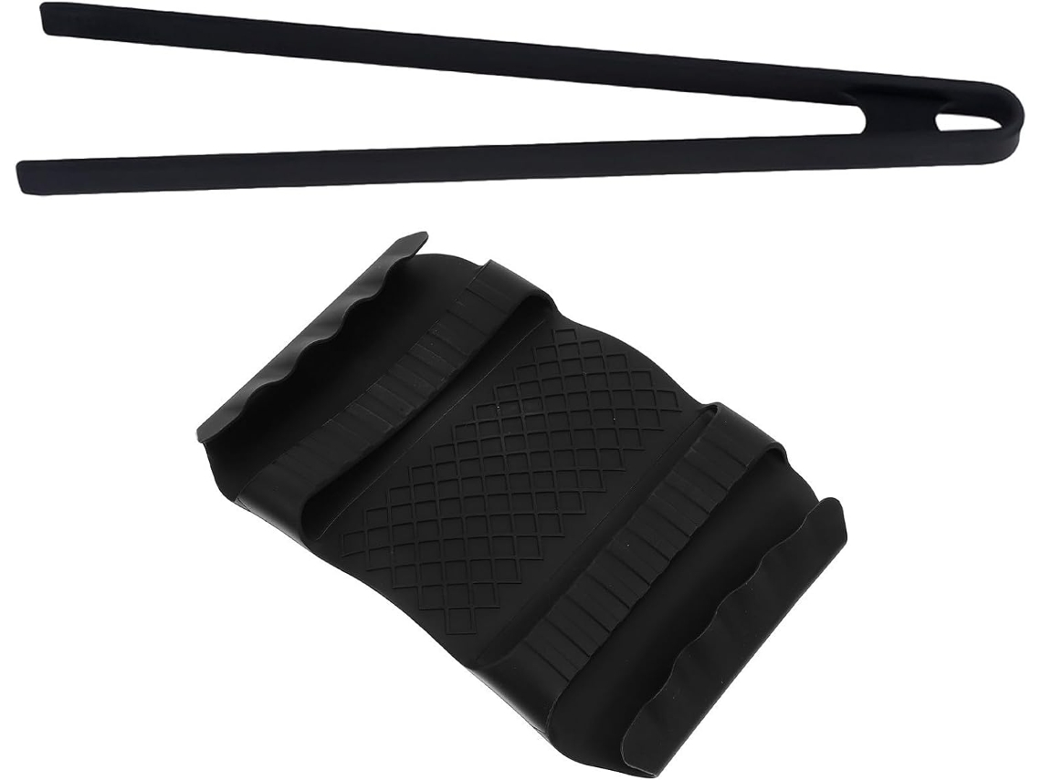 Pinças De Cozinha Silicone Resistentes Ao Calor, Conjunto De 2 Pinças Multifuncionais, Utensílio Prático Para Churrasco