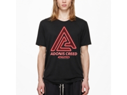 Rockinstone Rocky Movie Adonis Creed Neon Black Adult T-shirt Size:m