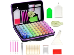 Organizador Resistente À Água para Artesãos, Material Eva Premium com 60 Compartimentos e Ferramentas, Bolsa, À Prova de Choque AQUAFORGE
