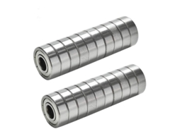 2026 20 Rolamentos de Bola Miniatura 608zz 8x22x7mm para Skate, Patins, Impressora 3d e Mais