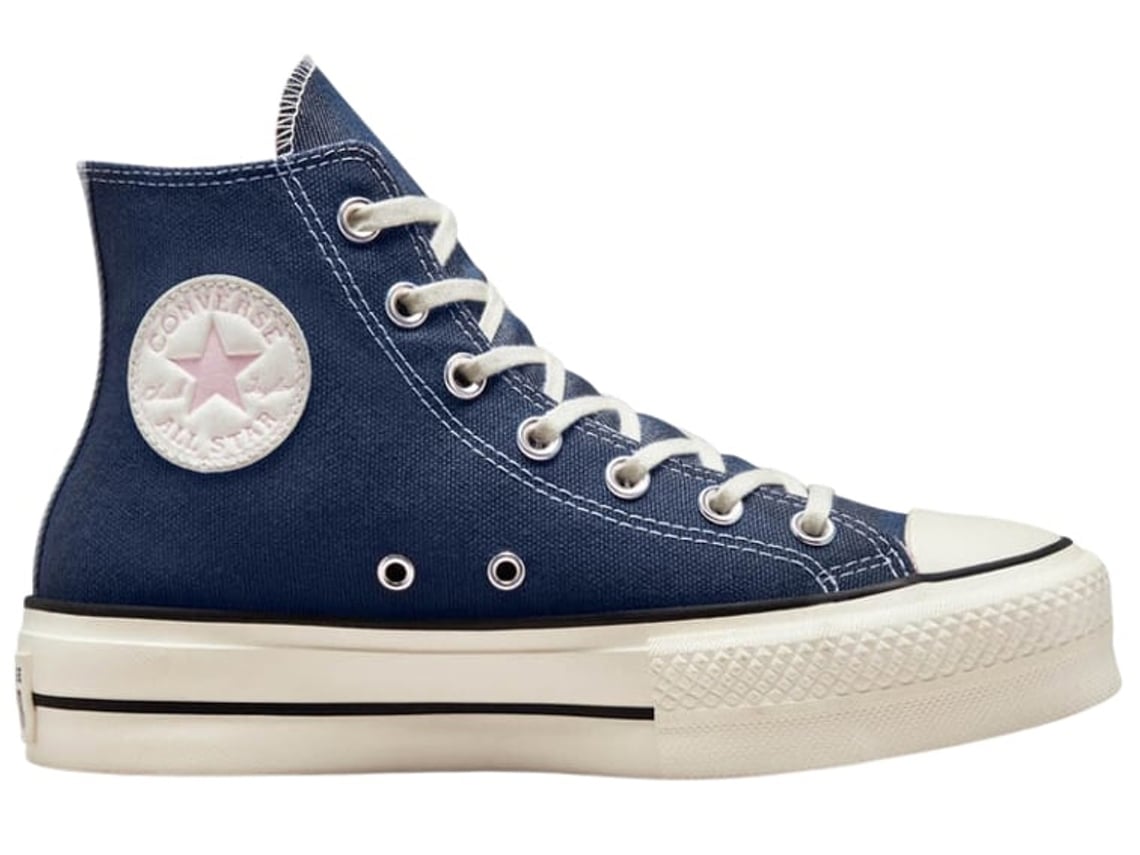 T nis CONVERSE Chuck Taylor All Star Lift Platform Denim Fashion