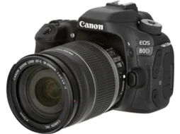 Kit Máquina Fotográfica Reflex CANON EOS 80D + EF-S18-200 IS (APS-C)