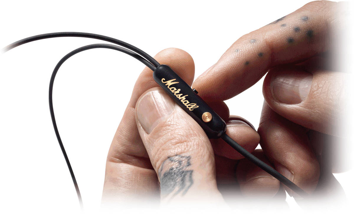Auriculares com Fio MARSHALL Mode Eq In Ear Microfone Preto
