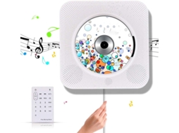Leitor De Cd, Suaver, Portátil, Para Montagem Na Parede, Áudio Doméstico, Bluetooth, Alto Falantes Hifi Integrados