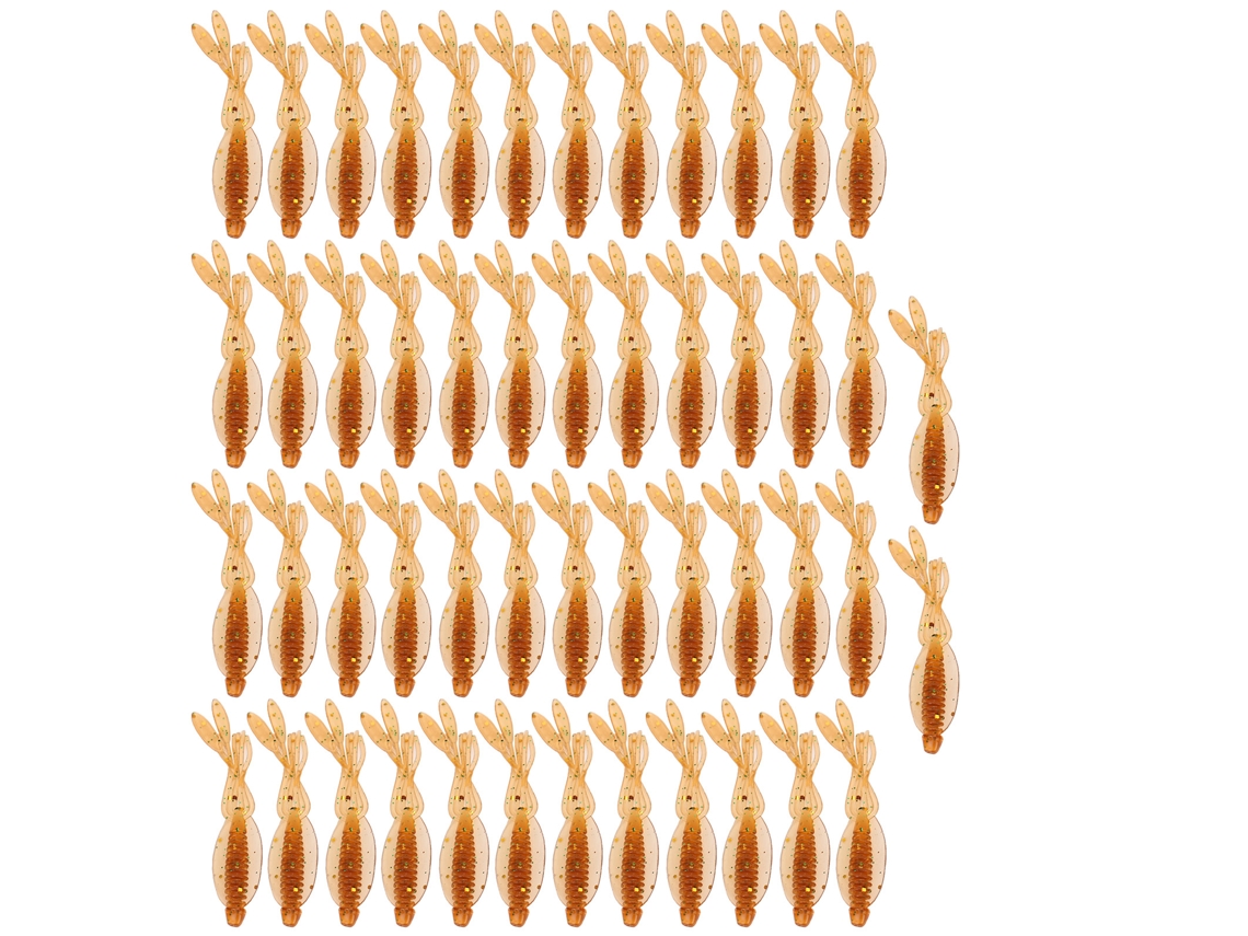 Isca de Minhoca Artificial com Várias Caudas para Pesca