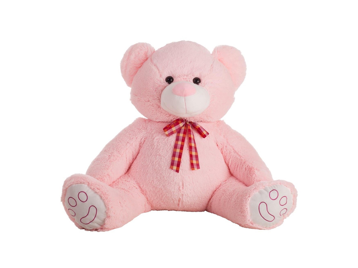 Urso Peluche Rosa 85 cm CREACIONES LLOPIS (Idade Mínima: 0 anos)