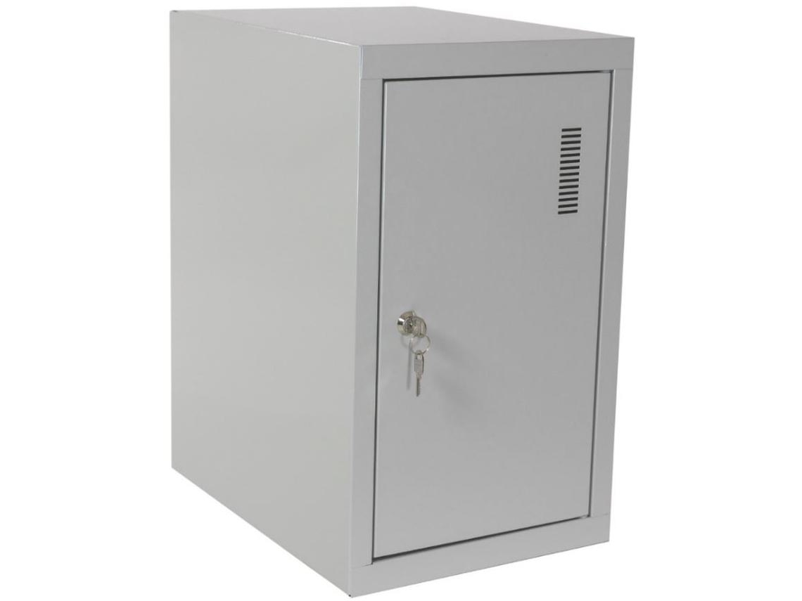 Armário de metal com sobreposição simples Riva Office 500x450x500 mm com fechadura de chave única