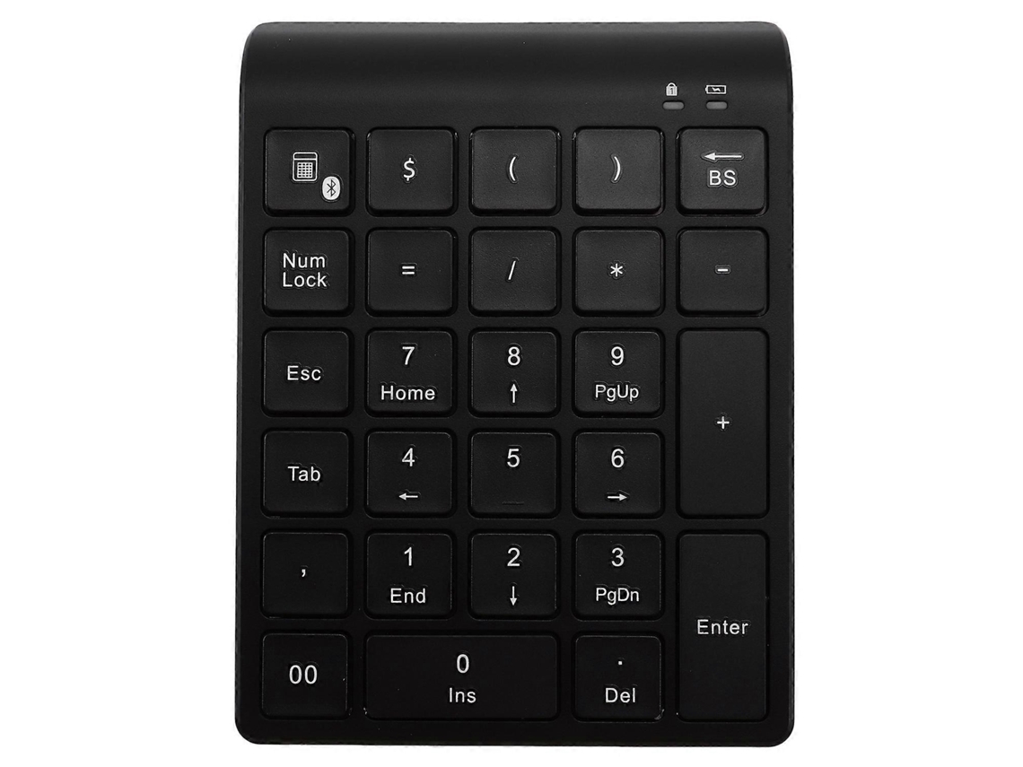 Teclado Numérico Sem Fio Bluetooth De 27 Teclas Mini Teclado Numérico Com Mais Teclas De Função Teclado Digital Para Ly Ebike