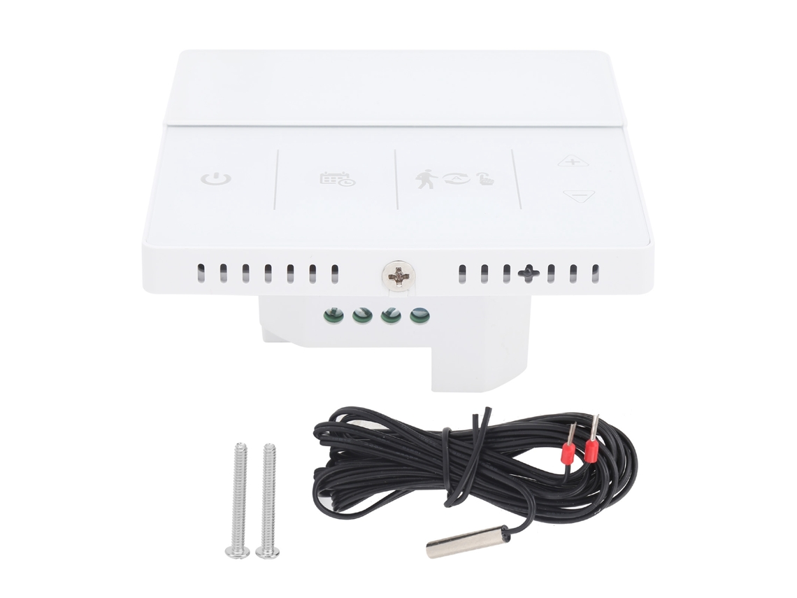 Termostato Wifi com Display LCD Controle de Temperatura Indoor AC90-240V | S/MARCA