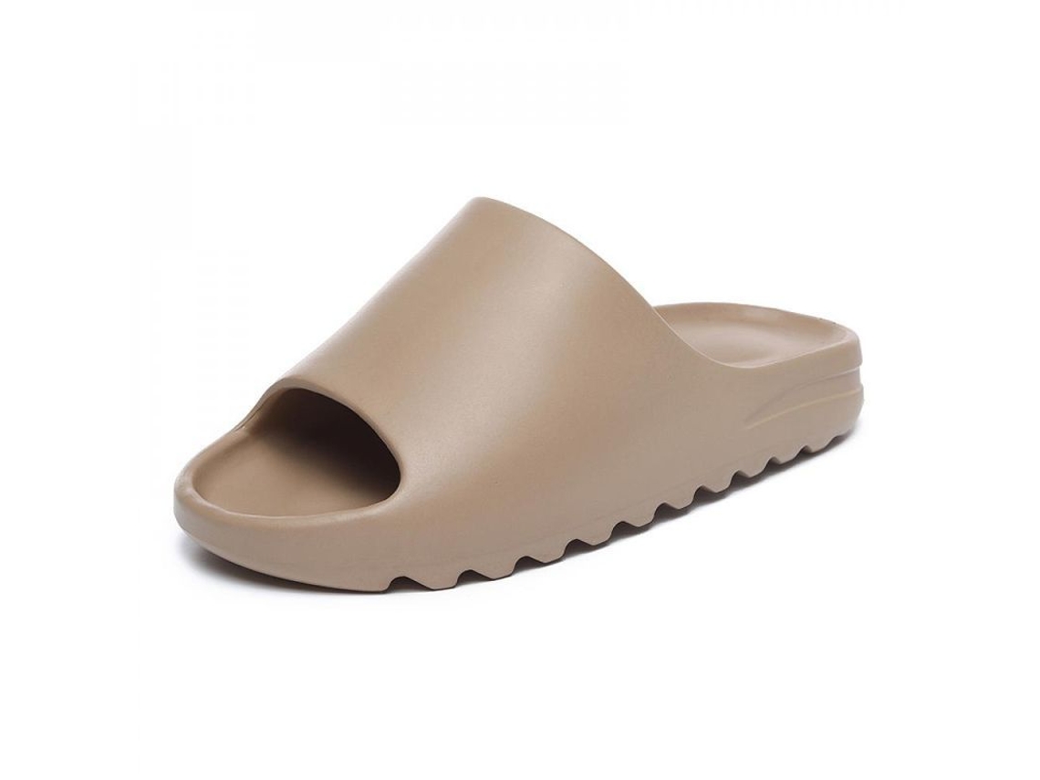 2026 sandálias de Praia para Mulher e Homem Chinelos Eva Casuais Verão Moda Sapatos Macios Uwy 42 43 Marrón (ue40 41)