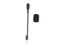 Mali microfone de Reposição para Headset Gamer Blackshark V2 e V2 Pro com Plug 3.5mm e Braço Flexível