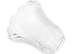 Cúpula De Vidro Fosco Para Luminárias Pendentes E27, Cobertura De Vidro De Reposição, 42 Cm De Diâme Gokoco