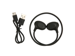 Fones de Ouvido Sem Fio Bluetooth condução Óssea Preto EOOCOO