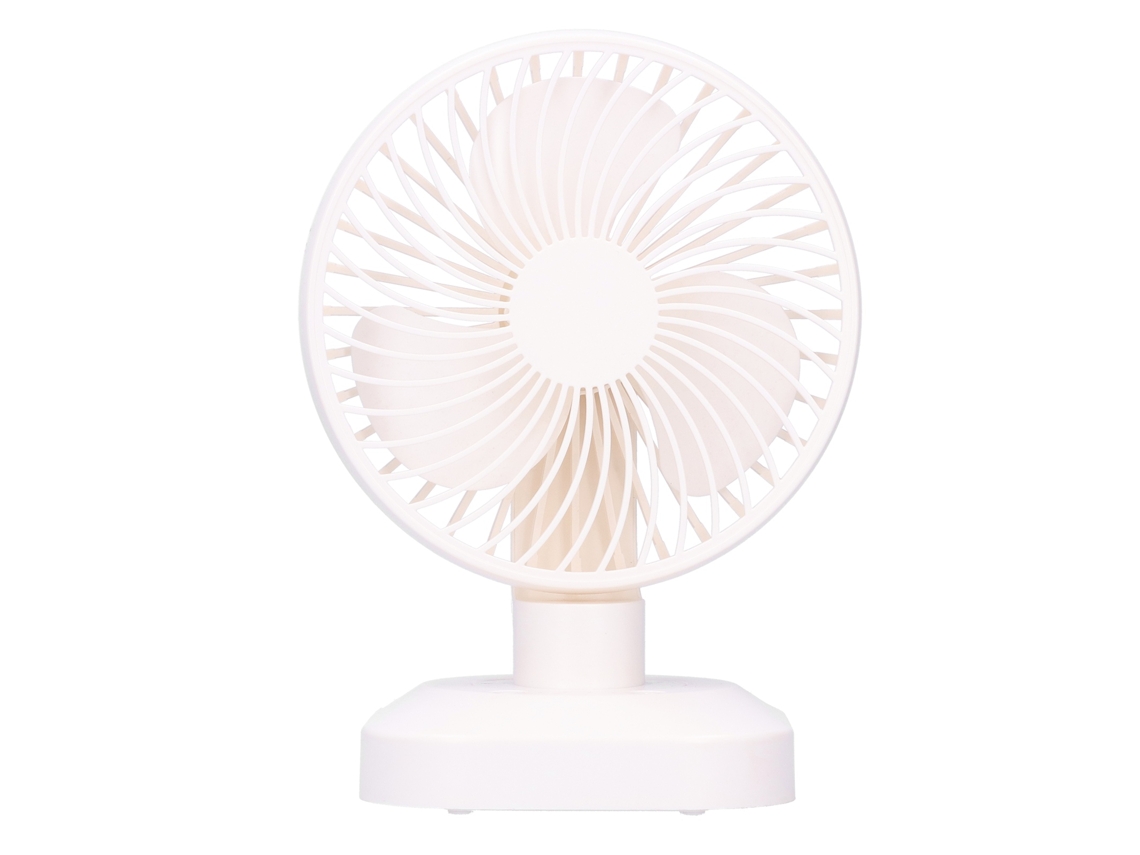 Ventilador de Mesa Portátil Usb Ajustável 3 Velocidades
